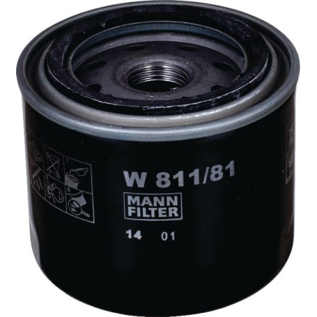 Cartouche filtre à huile - Ref : W81181 - Marque : MANN-FILTER