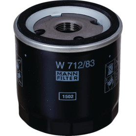 Cartouche filtre d'huile lubrif - Ref : W71283 - Marque : MANN-FILTER