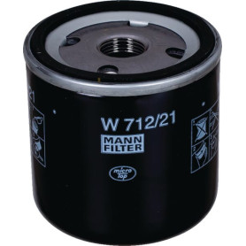 Cartouche filtre à huile - Ref : W71221 - Marque : MANN-FILTER