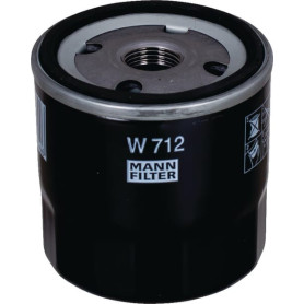 Cartouche filtre à huile - Ref : W712 - Marque : MANN-FILTER