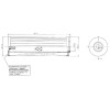 Cartouche filtre hydraulique - Ref : P173486 - Marque : Donaldson