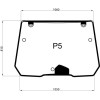 Pare-brise ouvrable - Hurlimann - Ref: 001439670N