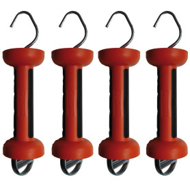 Poignée bi-matière orange ruban (4 pcs) - Gallagher - Ref : 055715