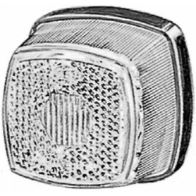 Feu de position 62x62 Hella