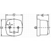 Feu de position 62x62 Hella