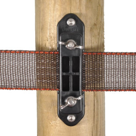 Isolateur clôture ruban de coin Turboline avec écrou papillon (30 pcs) - Gallagher - Ref : 043880