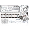 Pochette de joint, complet - John Deere - Ref: VPA4635