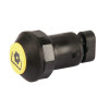 Poussoir, PTO, rond, jaune - John Deere - Ref: 11905003PN