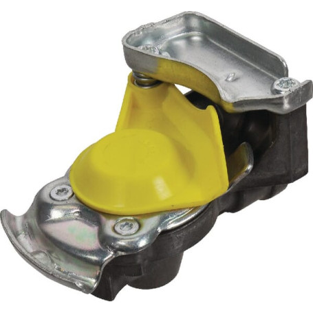 Tête d'attelage automatique M22x1.5 jaune
