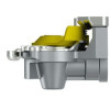 Tête d'attelage automatique M22x1.5 jaune
