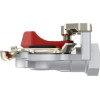 Tête d'attelage ouverte M16x1.5 rouge