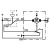 Moteur d'essuie-glace 12V 108° axe 87mm Ø8mm
