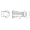 Raccord 1"1/8