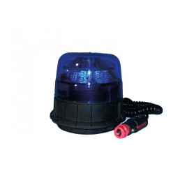 GYROPHARE GALAXY LED BLEU MAGNETIQUE 12/24V