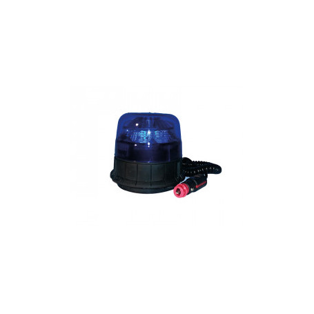 GYROPHARE GALAXY LED BLEU MAGNETIQUE 12/24V