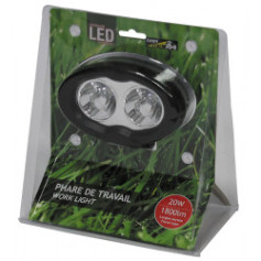 PHARE DE TRAVAIL OVAL 2 LED 1800LM LARGE