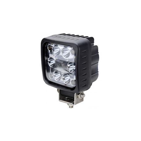 PHARE DE TRAVAIL CARRE 6 LED 3000LM LONGUE + FAISCEAU