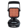 PHARE DE TRAVAIL - AVERTISSEUR 9 LED RECHARGEABLE ROUGE- SPECIAL AVICULTURE - Ref: 724738