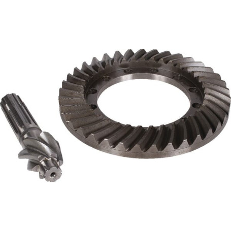 Couronne et axe de pignon