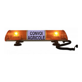 RAMPE DE SIGNALISATION LED CONVOI AGRICOLE MAGNETIQUE - Ref: 724496