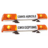 RAMPE DE SIGNALISATION CONVOI AGRICOLE/EXCEPT. MAGNETIQUE - Ref: 724438