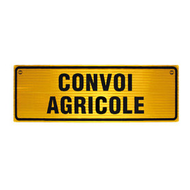 PANNEAU CONVOI AGRICOLE EN ALU - Ref: 743330