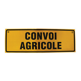 PANNEAU CONVOI AGRICOLE ADHESIF