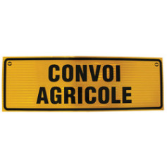 PANNEAU CONVOI AGRICOLE ADHESIF