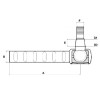 Embout de rotule de direction NH