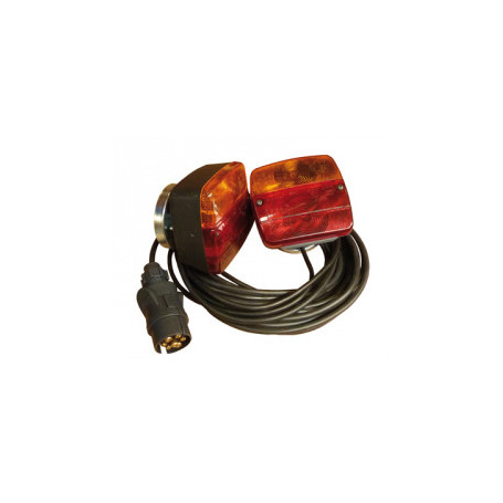 KIT DE SIGNALISATION ARRIERE HALOGENE MAGNETIQUE