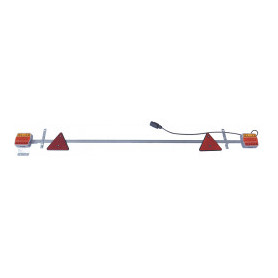 RAMPE DE SIGNALISATION METAL LED 1,60M - Ref: 743485