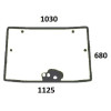 Pare-brise, partie haute - Deutz-Fahr - Ref: 00150354010N