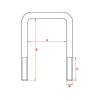 Boulon en U