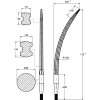 Dent 760 mm