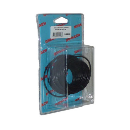 BOBINE CABLE MONOCONDUCTEUR 10M NOIR 1.5mm2