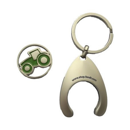 Key fob with trolley chip