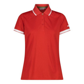 Women`s Poloshirt in Red