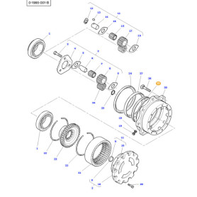 BAGUE ETANCHEITE  - pour MASSEY - Réf 3428067M1