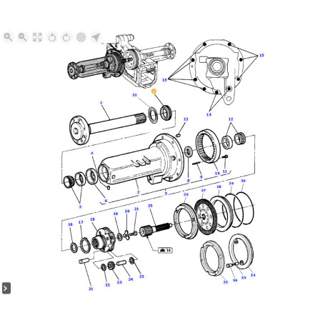 JOINT ETANCHEITE  - pour MASSEY - Réf 3386895M2