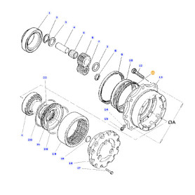 BAGUE ETANCHEITE  - pour MASSEY - Réf 3429169M1