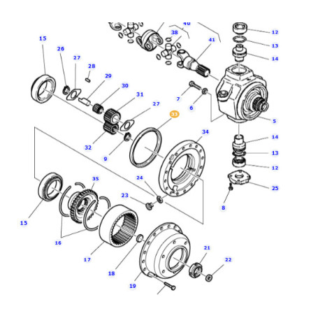 JOINT  - pour MASSEY - Réf 3429790M1
