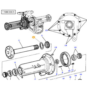JOINT ETANCHEITE  - pour MASSEY - Réf 3619137M1