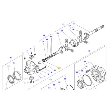 JOINT ETANCHEITE  - pour MASSEY - Réf 3785501M2