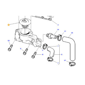 THERMOSTAT  - pour MASSEY - Réf 4222845M1
