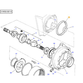 BAGUE ETANCHEITE  - pour MASSEY - Réf 3429791M1