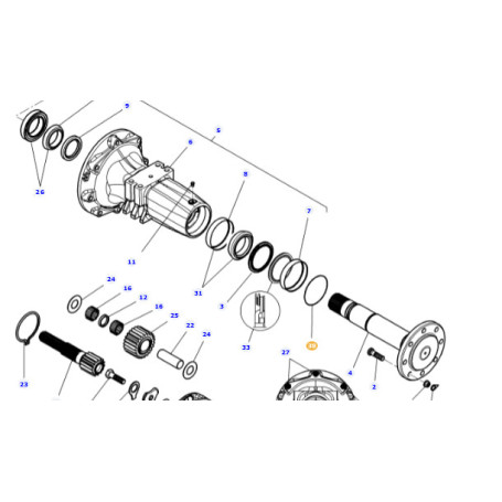 RONDELLE  - pour MASSEY - Réf 4363100M2