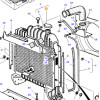 BOUCHON RADIATEU  - pour MASSEY - Réf 180224M - Ref: 180224M92