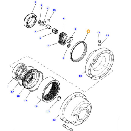 JOINT ETANCHEITE  - pour MASSEY - Réf 3429790M2