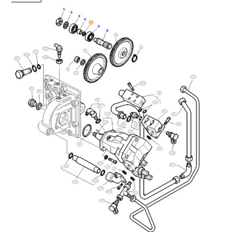 JEU JOINTS  - pour MASSEY - Réf 3902094M91