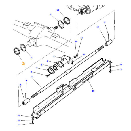 JOINT  - pour MASSEY - Réf 3712074M1